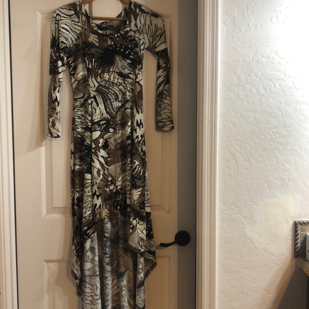 Snap Women’s Hi-Low Long Dress Women’s Small